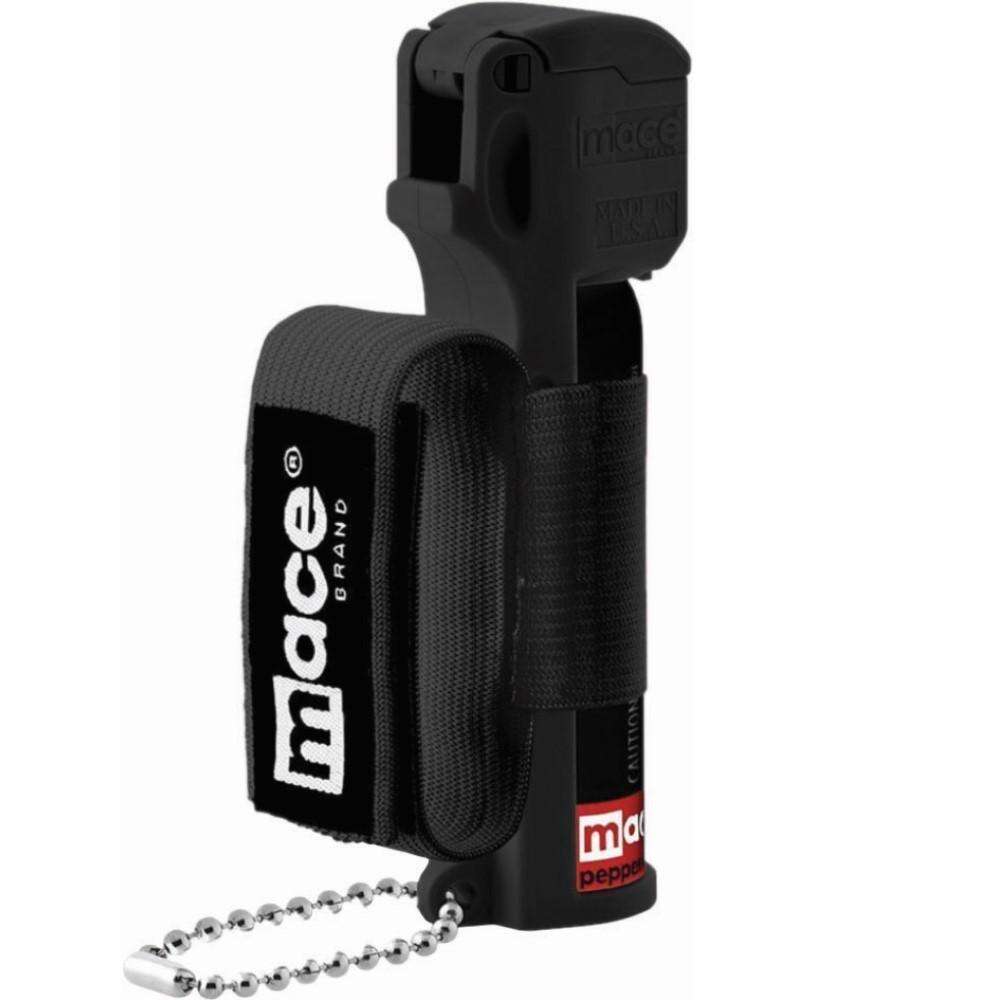 Non Lethal Defense Mace Security International 4.50" SPORT PEPPER SPRAY - BLACK